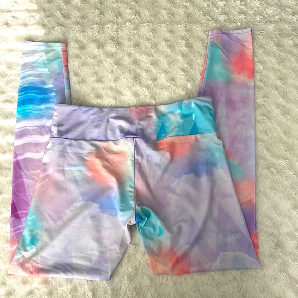 NWOT Colourful Onzie leggings - Picture 4 of 9